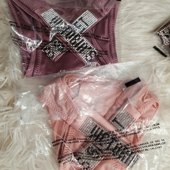 Victoria Secret Shine Strap Brazilian Panty - Picture 3 of 6